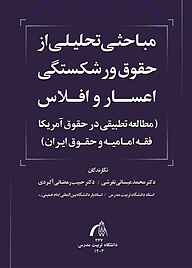 کتاب مباحثی تحلیلی از حقوق ورشکستگی اعسار و افلاس نشر دانشگاه تربیت مدرس   