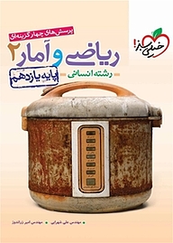 کتاب پرسش های چهارگزینه ای ریاضی و آمار انسانی نشر انتشارات خیلی سبز   