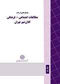 نوشتارهایی در باب مطالعات اجتماعی - فرهنگی کلان شهر تهران
