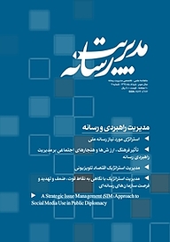 کتاب ماهنامه علمی تخصصی مدیریت رسانه شماره 11 نشر مدیریت رسانه -  