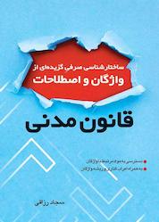کتاب ساختارشناسی صرفی گزیده ای از واژگان و اصطلاحات قانون مدنی اثر سجاد رزاقی نشر چتر دانش