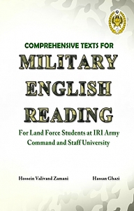 معرفی، خرید و دانلود کتاب Comprehensive texts for military english reading for land force students at IRI army command and sta