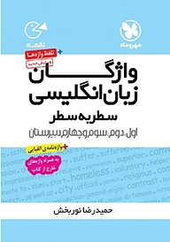 کتاب  لقمه واژگان زبان انگلیسی سطر به سطر نشر مهروماه نو