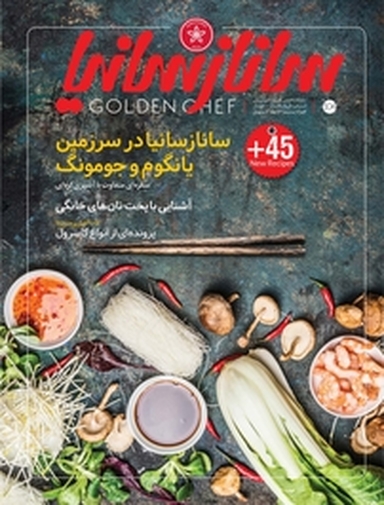 ماهنامه تخصصی آشپزی و شیرینی پزی سانازسانیا شماره 104