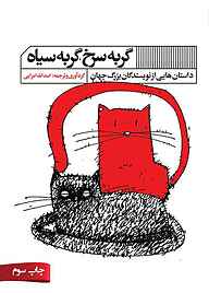کتاب گربه‌ سرخ، گربه‌ سیاه نشر گویا   