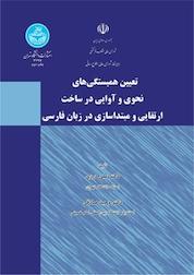 کتاب تعیین همبستگی های نحوی و آوایی در ساخت ارتقایی و مبتداسازی در زبان فارسی اثر وحید صادقی نشر انتشارات دانشگاه تهران