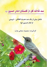 کتاب صد شاخه گل از گلستان امام حسین (ع) نشر کنکاش   