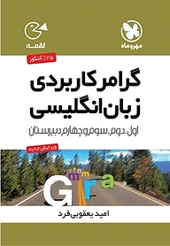 کتاب  لقمه گرامر کاربردی زبان انگلیسی نشر مهروماه نو